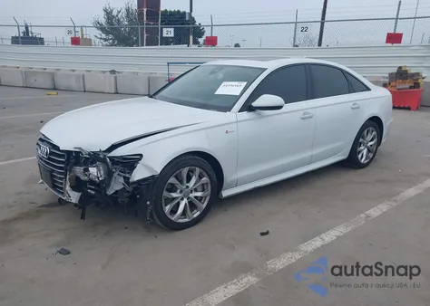 2017 Audi A6 3.0T Premium Plus z USA, uszkodzony, nr VIN WAUF2AFC1HN011497